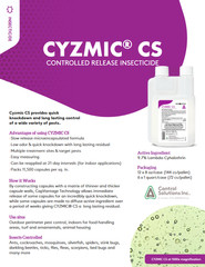 8 Oz Cyzmic CS Multi Use Insect Control Pest Insecticide Similar to Demand CS