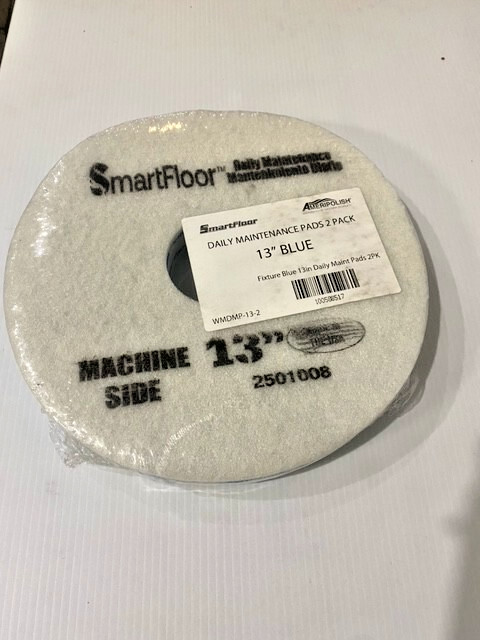 New – Ameripolish Daily Maintenance Pads 2 Pack – Blue 13″ WMDMP-13-2 –