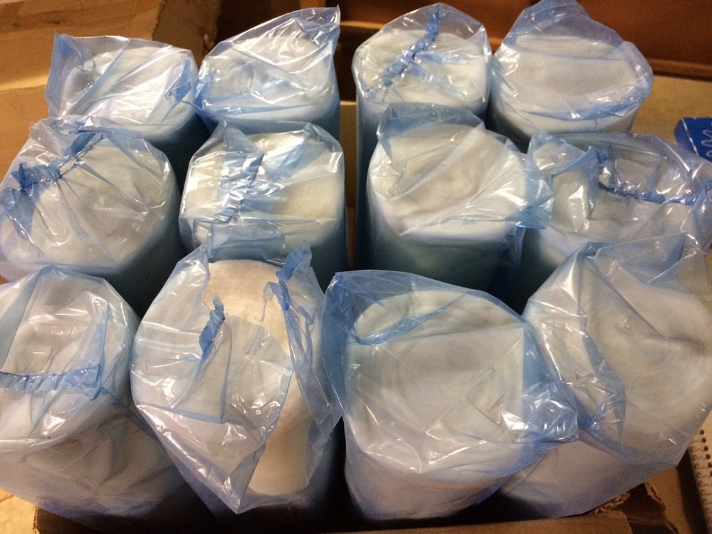 Lot Of 12 Rolls Of Non-Sterile Cleaning-Absorbent Cotton Rolls .975 Lbs Weight