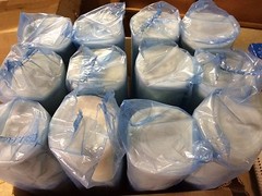 Lot Of 12 Rolls Of Non-Sterile Cleaning-Absorbent Cotton Rolls .975 Lbs Weight