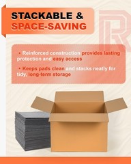 Upgrade 16″x18″ Oil Absorbent Pads 200 Pack | Trimmable Mat with Professional…