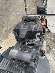 Tennant 5700 Scrub 6 Trojan Batteries and Kawasaki Blue Burnisher 27”