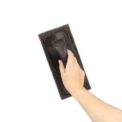 3M Doodlebug Utility Pad 8541, Brown, 4-5/8 in x 10 in, 10/Case