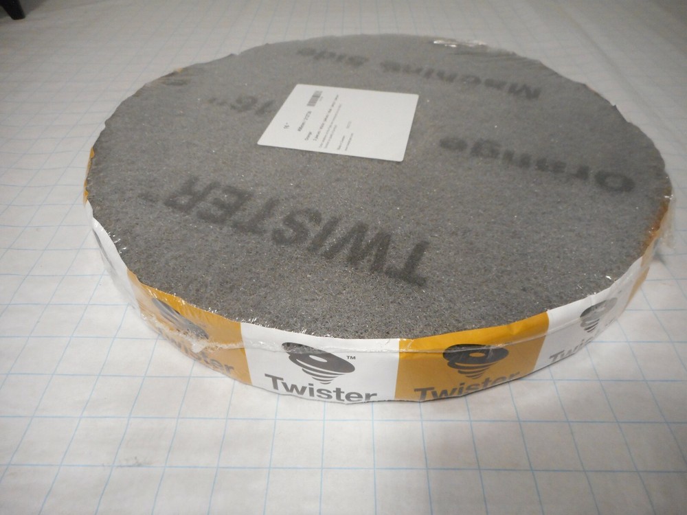 16″ Twister Orang Cleaning Concrete Floor Pads Floor Scrubber Diamond pads