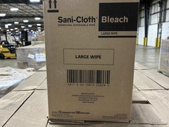 PDI Sani-Cloth Bleach Germicidal Wipes 12 Cans 165 Wipes Per Can