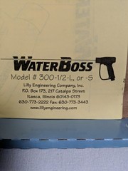 Ergotech Water Boss Industrial Water Gun Yellow 300-1/2-L NIB