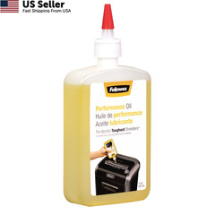 Fellowes Powershred Performance Shredder Oil, 12 oz. Single, Jam Prevention