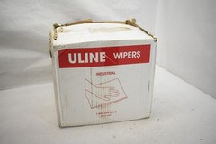 Uline Industrial Wipers Roll S-21157 12 x 13 White 750 Sheets Shop Towels Refill