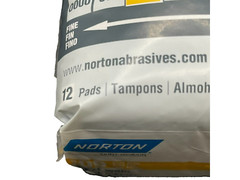 Norton Saint-Gobain #00 Very Fine Steel Wool 12 Pads