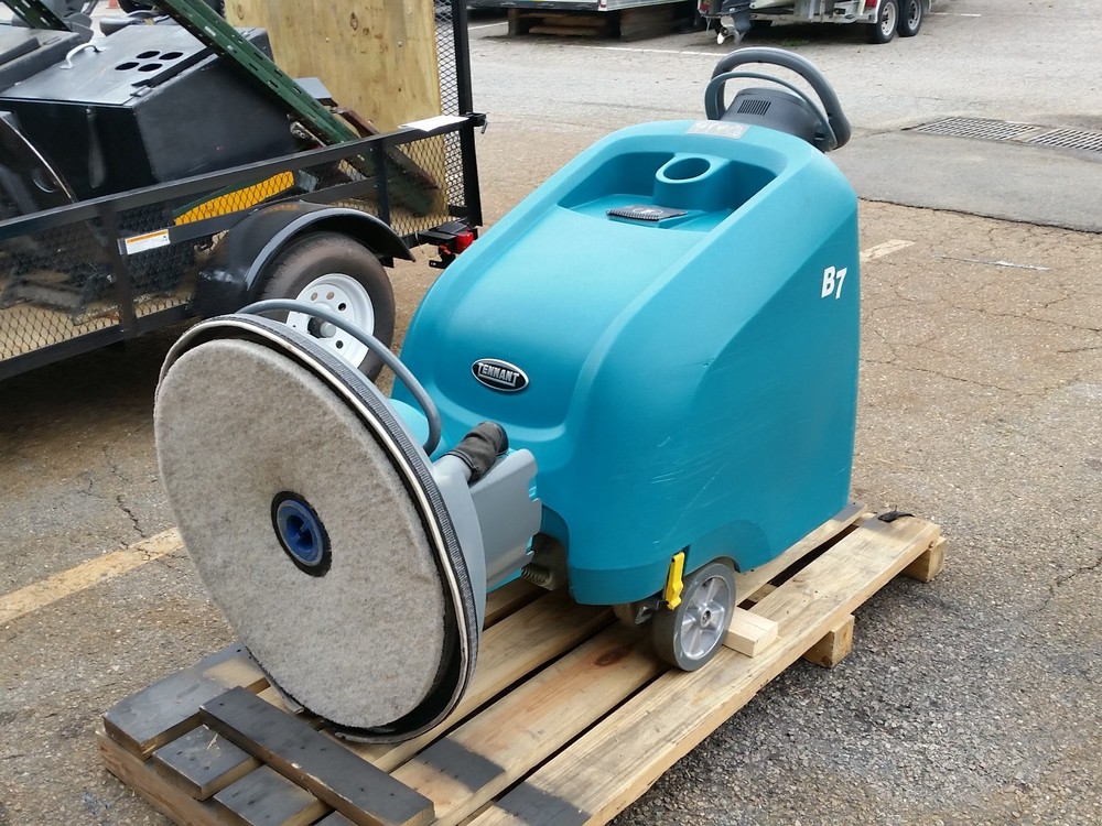 TENNANT B7 27″ Walk Behind battery Burnisher under 300 hr 60 days parts WARRANTY