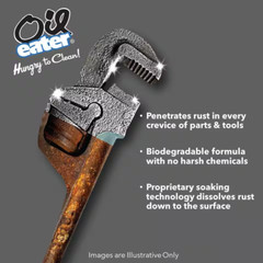 Rust Remover Soak Metal Cleaner Concentrate 32oz Makes 1Gal Tools Auto Safe