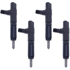 4 Pcs 6685512 Fuel Injector for Kubota V2203 V2403 Engine Bobcat S185 S510 T140