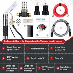 Shop Vac Extractor Kit, Universal Extractor Hose Kit for Shop Vac, Extractor …