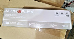 10 boxes Ansell Microflex 5mil Disposable Nitrile Gloves, size XL, full case
