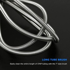 Brush Diameter 15mm 19mm -CPAP Tube Cleaning Brush-Suitable 2 Piece Set, Blue
