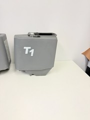 Tennant T1 15” Corded Walk-Behind Floor Scrubber Buckets Only