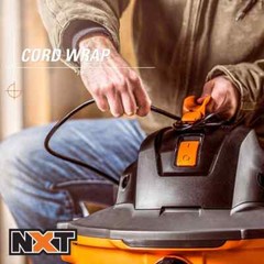 RIDGID 9 Gallon 4.25 Peak HP NXT Wet/Dry Vac w/ Debris Filter & Locking Hose