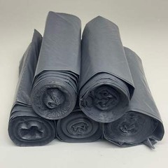 PLATINUM PLUS (50 PACK) 40-45 Gallon Black Trash Bags 39”x46” Model: PLA4870-500