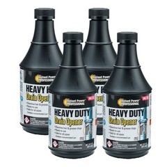 Pack of 4 Instant Power Professional 8877 Sink Drain Opener Cleaner Clog 20 Oz