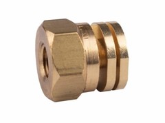 Boomless Spray Nozzle 1/4″ FPT #2 Orifices (90° & 180° Caps) 1 GPM @ 40 PSI