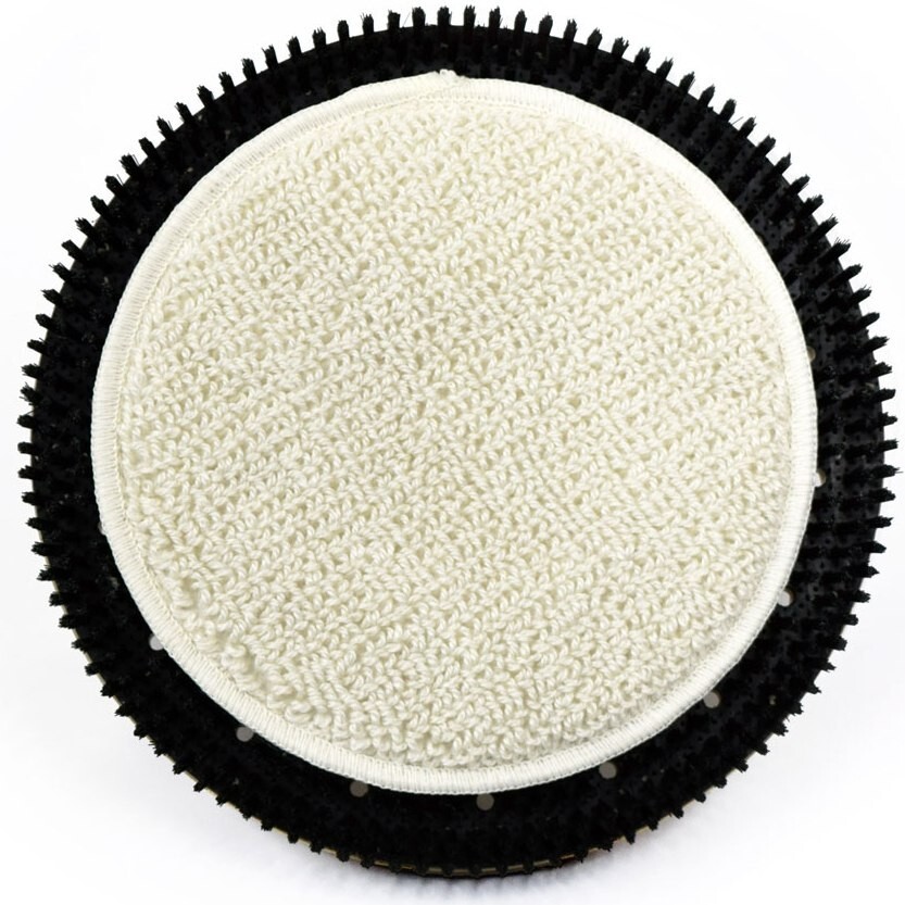 MALISH 16″ CIRCLE SHAPE CARPET BONNETS FOR 19″ BONNET-LOK II DRIVER (CASE OF 6)
