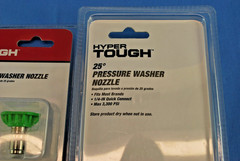 (LOT OF 3) Hyper Tough 25 ° Nozzle Fit Most Electric & Gas Pressure Washer 1/4″