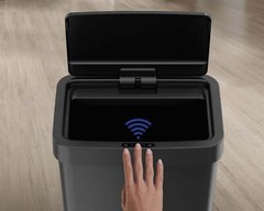13.2 Gallon Kitchen Sensor Trash Can,Plastic Motion Sensor Kitchen Trash Can