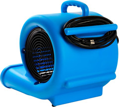 Powerful 1/3Hp Air Mover 2000CFM Carpet Dryer with 3-Speed & 25Ft Cord