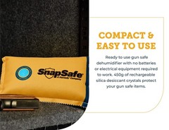 SnapSafe Reusable Dehumidifier Bag 450G, 75908 – Portable, Easy to Use Moistu…
