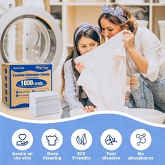 1000 Loads Mega Pack Laundry 1000-loads, 1000-loads [Fragrance Free]