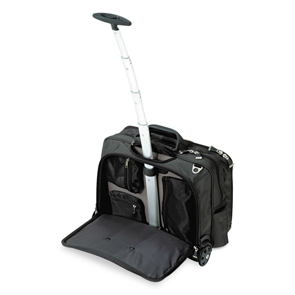 Kensington 62348 17.5 x 9.5 x 13 Contour Rolling Laptop Case – Black New
