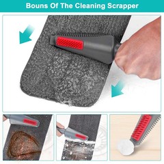 Spray Mop for Floor Cleaning with 3pcs Washable Pads – Wet Dry 800 ml, Gray