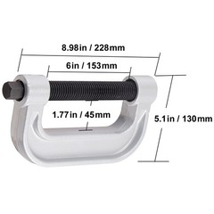 10-Piece Ball Joint C-Press Kit for 2WD & 4WD Vehicle Maintenance