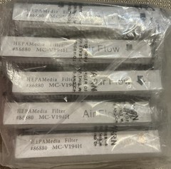 5 Pack For Kenmore 86880 Exhaust Vacuum HEPA Media Filter Replacement MC-V194H