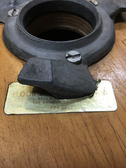40TH Anniversary Floor Polisher Brush WITH Clutch Plate, AS IS