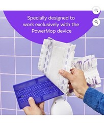Swiffer Power Mop Wet Pad Refill Bundle, 10 Pads & 2 Solutions, White/Purple
