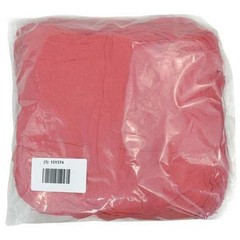 New Red Shop Towels, Cotton, 12 In X 12 In, 100 Pk, 21825