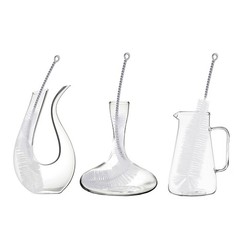 Bottle Brush – Ideal for Cleaning Narrow Neck Swing Top Glass, B-white+1pack