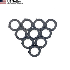 50 Pcs Black Heavy Duty Rubber Washer Garden Hose Washers, Fit 0.75 inches