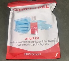 Ifly Smart 9-A001GK Stay Protected Travel Germ-Free Smart Kit. New In Packaging