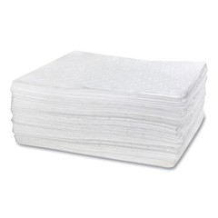 HOSPECO OSMABCPW 15″ x 18″ 0.17-Gal Oil Only Sorbent Pad – White (100/CT) New