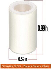 3 Pack Replacement General Pump Piston Ceramic 15mm 51040009 Fit For TP Pumps