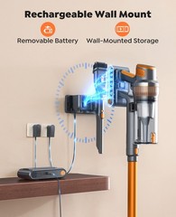 Ezytidy Cordless Vacuum Cleaner 55Kpa 650W 70Mins Stick Vacuum Cleaners For