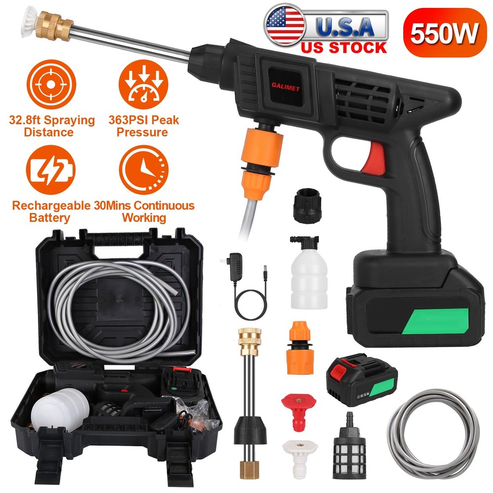 Cordless Pressure Washer Portable Electric Power Washer High Pressure