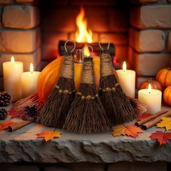 Cinnamon Broom – Broomstick Scented 6in (2 Pack) – 02 Pack