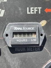 2019 BROCE RIDE ON SWEEPER MODEL BW-260, KUBOTA DIESEL