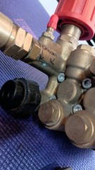 COMET pressure Washer Pump Used Needs Work. Pump Good Condition Broken Quik Rls