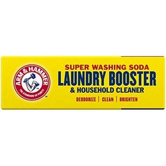 ARM & HAMMER Super Washing Soda Household Cleaner 55 Ounce (Pack of 2), Multi