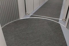 New Pig Grippy 100′ x 36″ Gray Adhesive-Backed Medium-Weight Absorbent Mat Roll