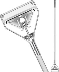 Commercial Mop Handle Heavy Duty,Industrial Metal Stick Sliver
